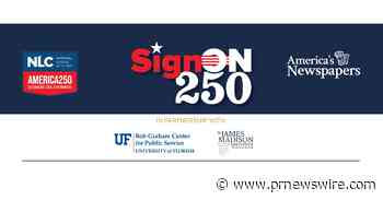 National League of Cities, America's Newspapers launch "Sign ON 250"