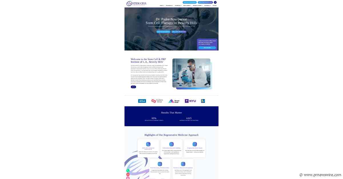 Dr. Padra Nourparvar Named 2026 Top Patient Rated Los Angeles Non-Surgical Pain Relief Doctor by Find Local Doctors
