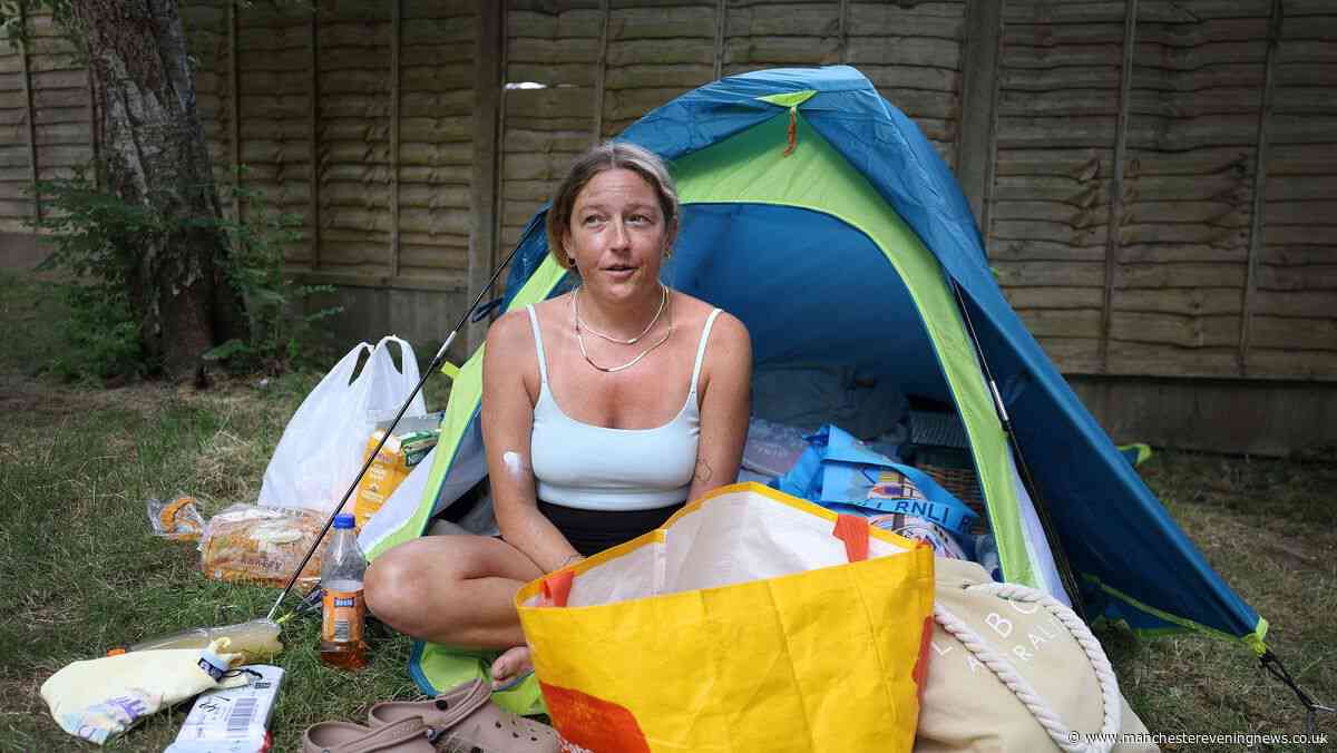 'I've been left to live in a tent with Greggs vouchers'