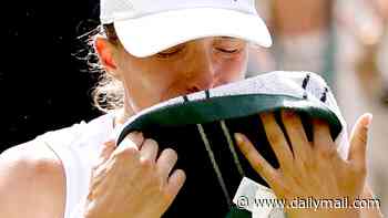 Wimbledon defending champion Iga Swiatek left in floods of tears after narrowly avoiding first-round shock on Centre Court - while her 2025 final opponent Amanda Anisimova cruises through one year on from thrashing
