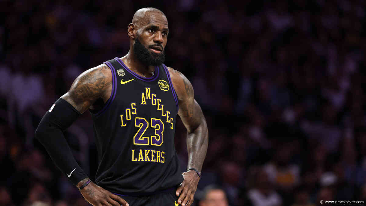 Bommetje in NBA: ’LeBron James (41) verlaat LA Lakers na acht seizoenen en kiest voor nieuwe uitdaging’