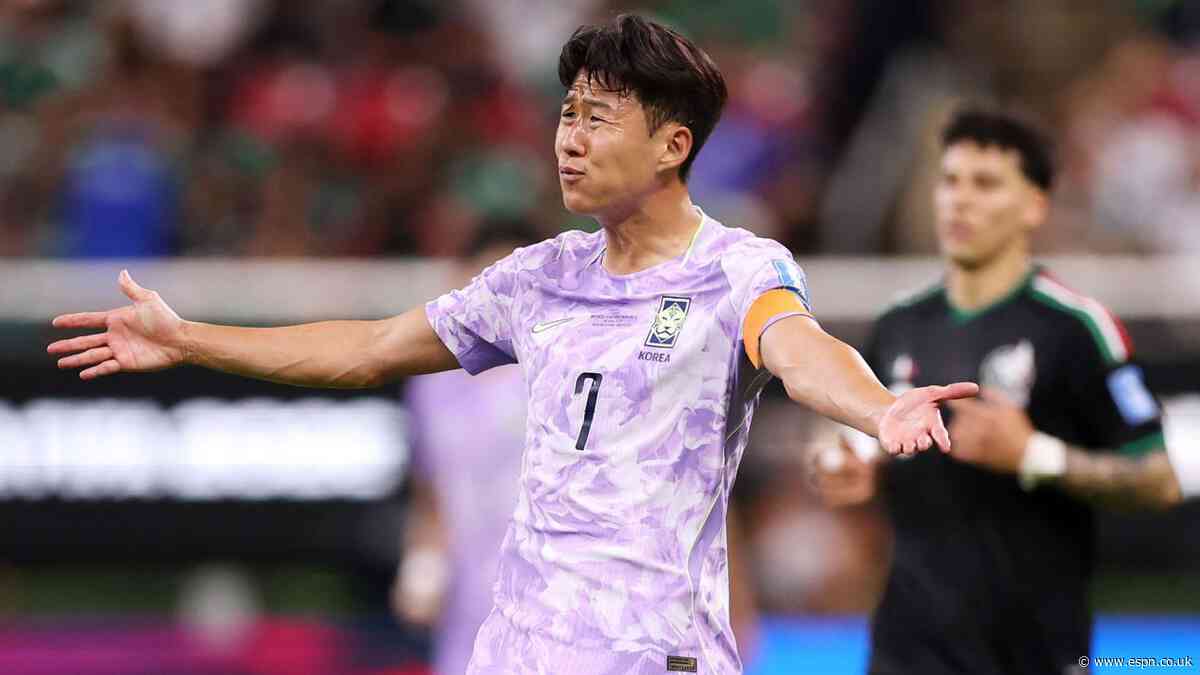 Son apologizes for South Korea World Cup exit