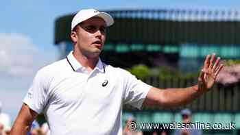 Fuming Wimbledon star rows with umpire and British star in huge meltdown on court