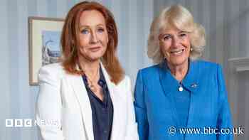 Queen meets author JK Rowling to mark start of royal week