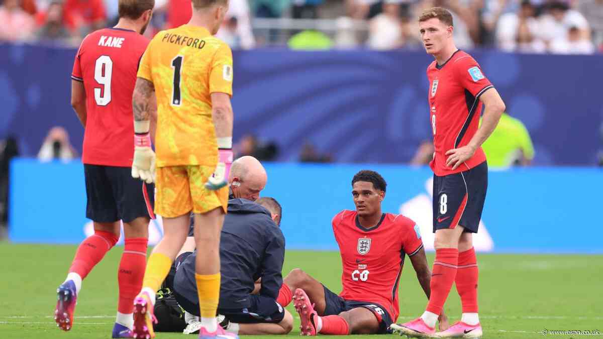 Quansah, James absent from England training