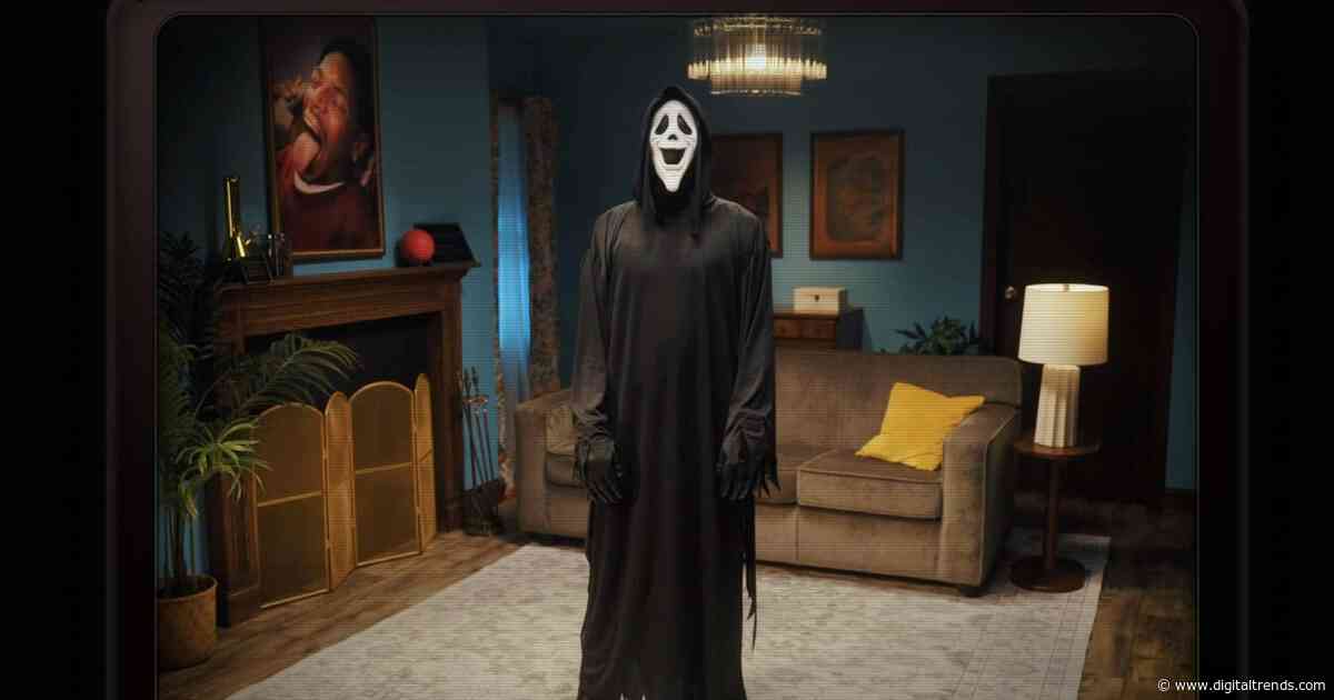 You can make the Ghostface do whatever you want on this Scary Movie website