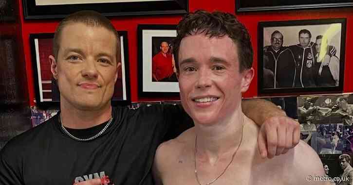 Elliot Page shocks fans with rippling six-pack in serious body transformation