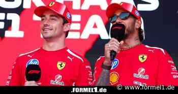 Charles Leclerc zu Lewis Hamilton: "Wie, Ferrari erlaubt dir das?!"