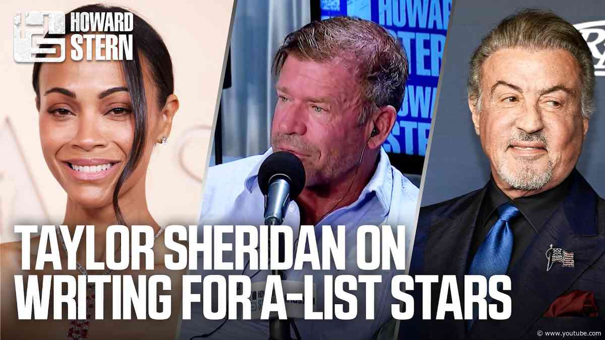 Taylor Sheridan on Working With Michelle Pfeiffer, Billy Bob Thornton, Zoe Saldaña, and More