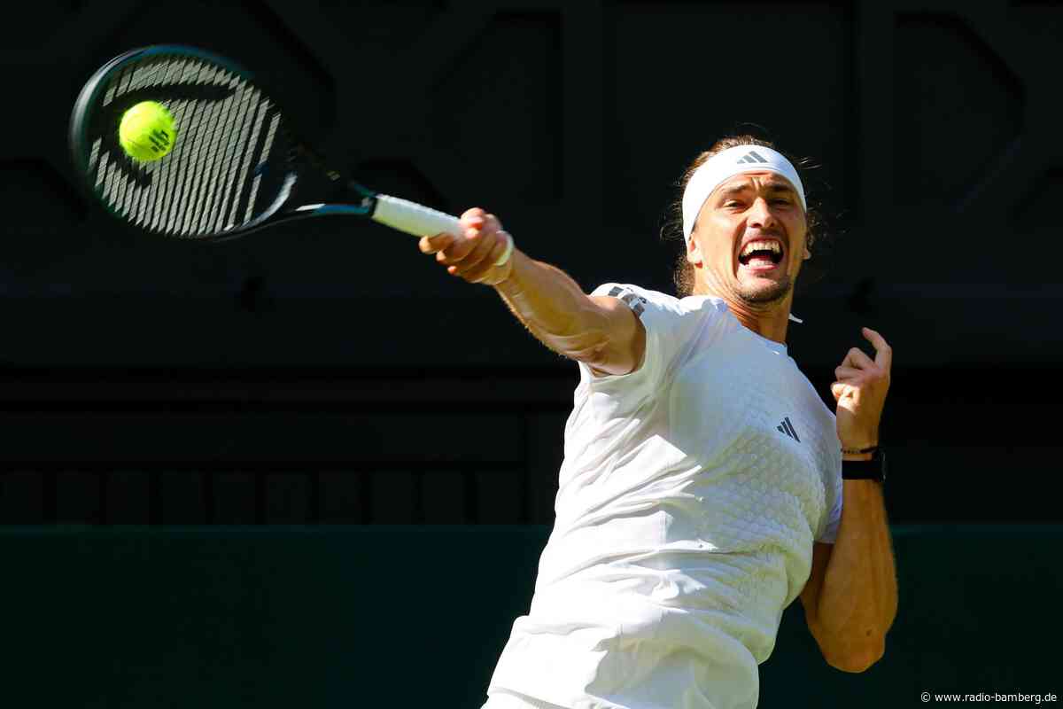 Zverev zieht nach Satzverlust in zweite Wimbledon-Runde ein