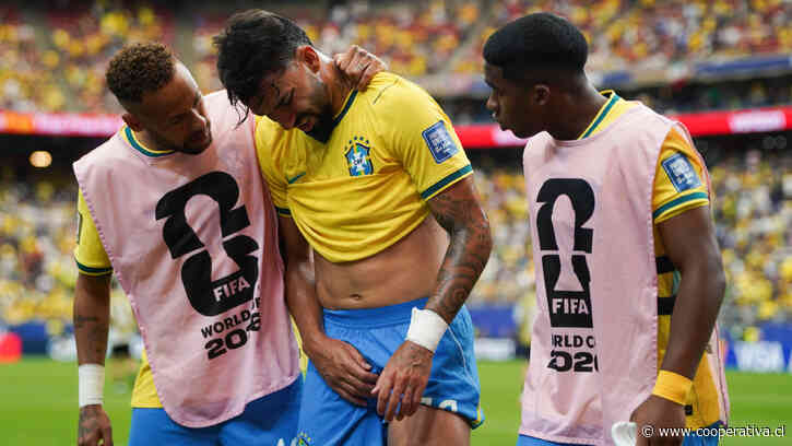Lucas Paquetá sufrió lesión muscular y quedó casi descartado para octavos