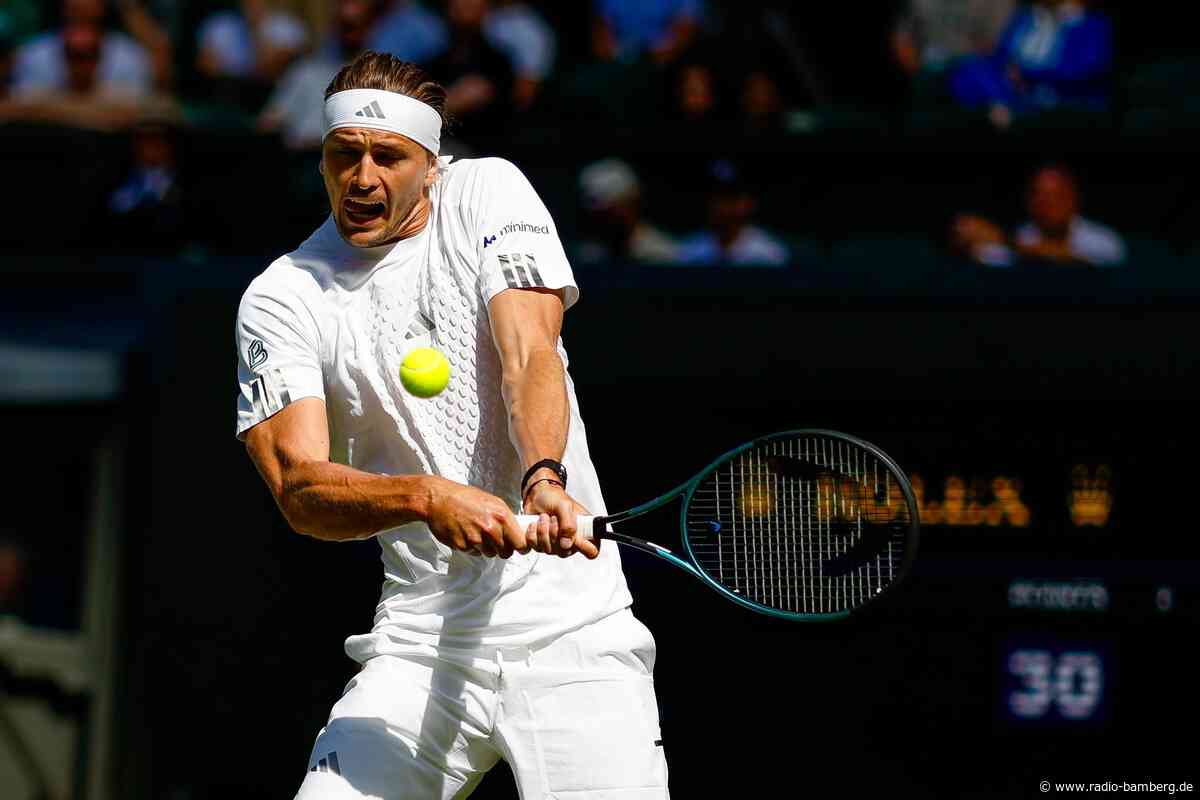 Zverev zieht trotz Problemen in zweite Wimbledon-Runde ein