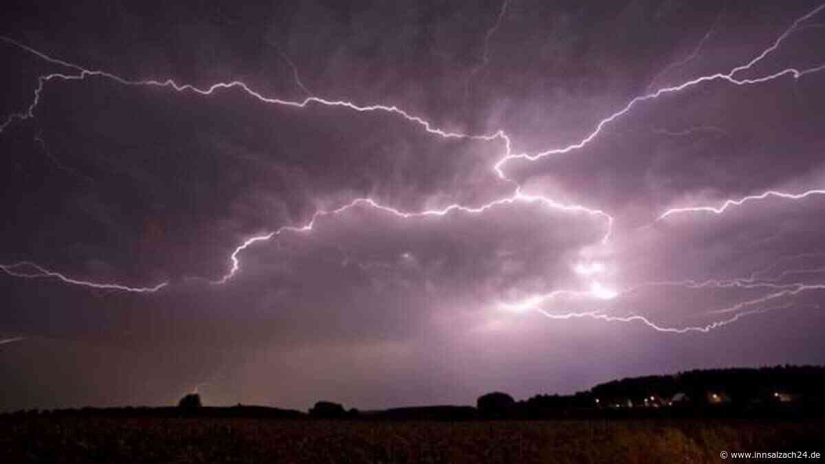 Unwetterwarnung für die Region: Schwere Gewitter im Kreis Traunstein und Rosenheim erwartet