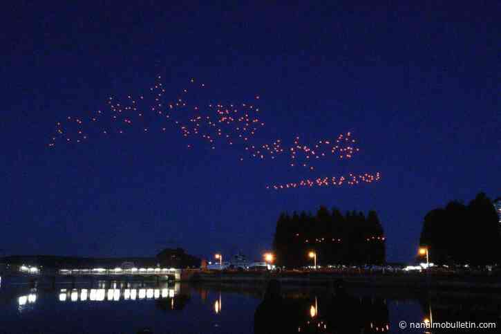 PHOTOS: Nanaimo’s first ever drone show took flight