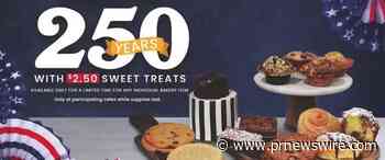 Corner Bakery Cafe Sweetens America's 250th Birthday with $2.50 Bakery Treats