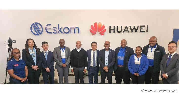 Eskom представляет Центр модернизации в партнерстве с Huawei, освещающий будущее цифровой энергетики Южной Африки