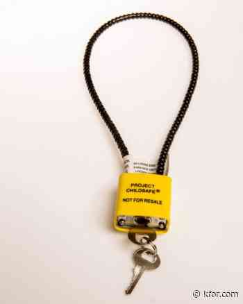 Free gun locks provided by Edmond PD to secure firearms