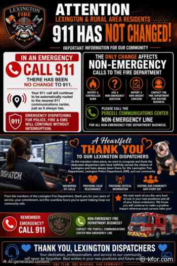 Lexington PD & Fire announce dispatch services set to end July 1, highlighting budget problems