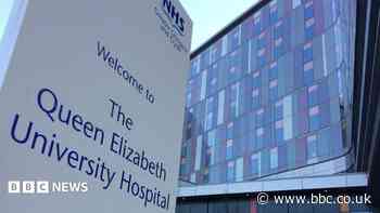 Patient tested for suspected Ebola virus  at Glasgow hospital