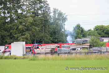 Brand bij boerderij snel geblust