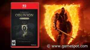 Oblivion Remastered For Switch 2 Includes The Full Game On The Cartridge