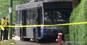 TransLink bus crash in North Vancouver sends driver, passenger to hospital