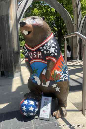U.S.-inspired World Cup beaver statue in Toronto destroyed, police investigating