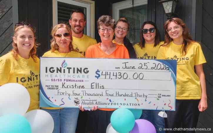 Thamesville resident wins $44K in CKHA foundation 50/50