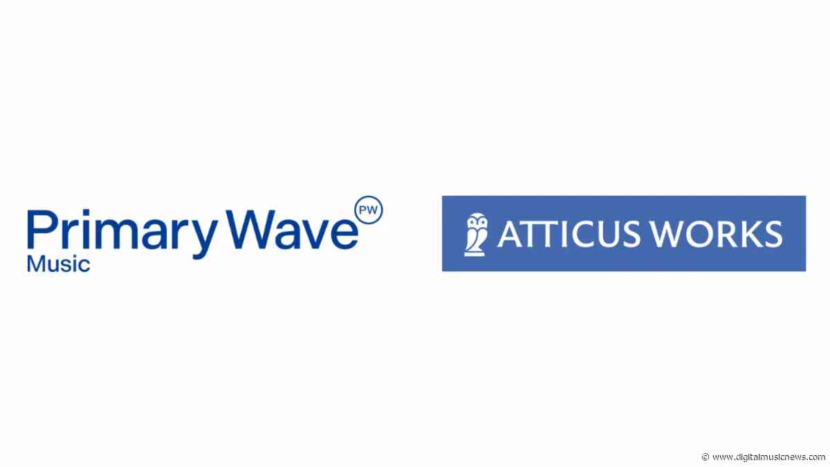 Primary Wave Music Backs Atticus Works with $100 Million Investment to Acquire and Promote Literary and Theatrical Catalogs