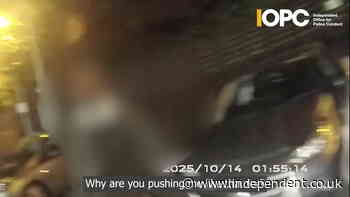 Police officer pushes and drags 13-year-old boy who asked for help