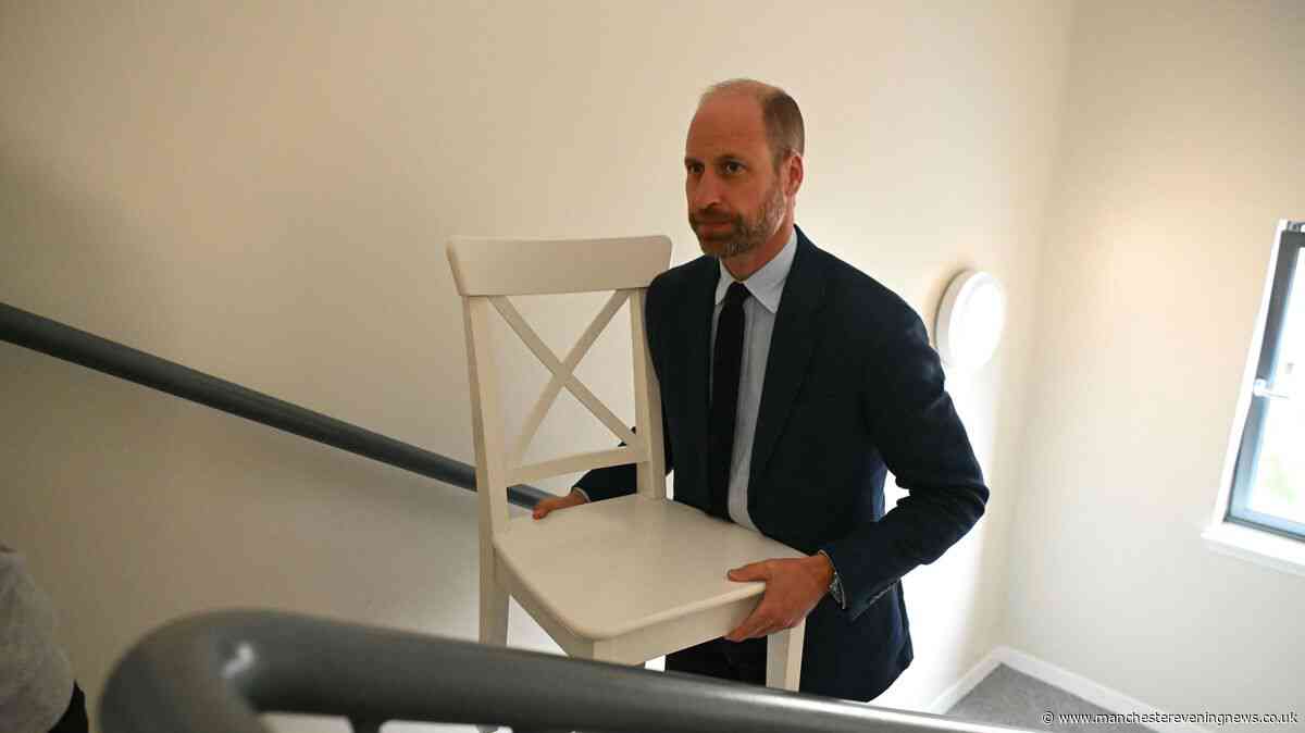 Prince William turns homemaker as he helps tenant furnish new flat