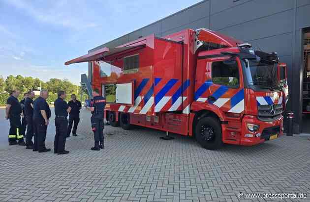 FFW Schwalmtal: Einsatzleitwagen-Gruppe der Feuerwehr Schwalmtal besucht Multi Commando Unit der Brandweer Horst aan de Maas