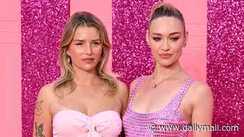 Roxy Horner and Lottie Moss turn heads in glamorous pink dresses as they lead the stars at the London premiere of Amazon Prime's Legally Blonde spin-off Elle
