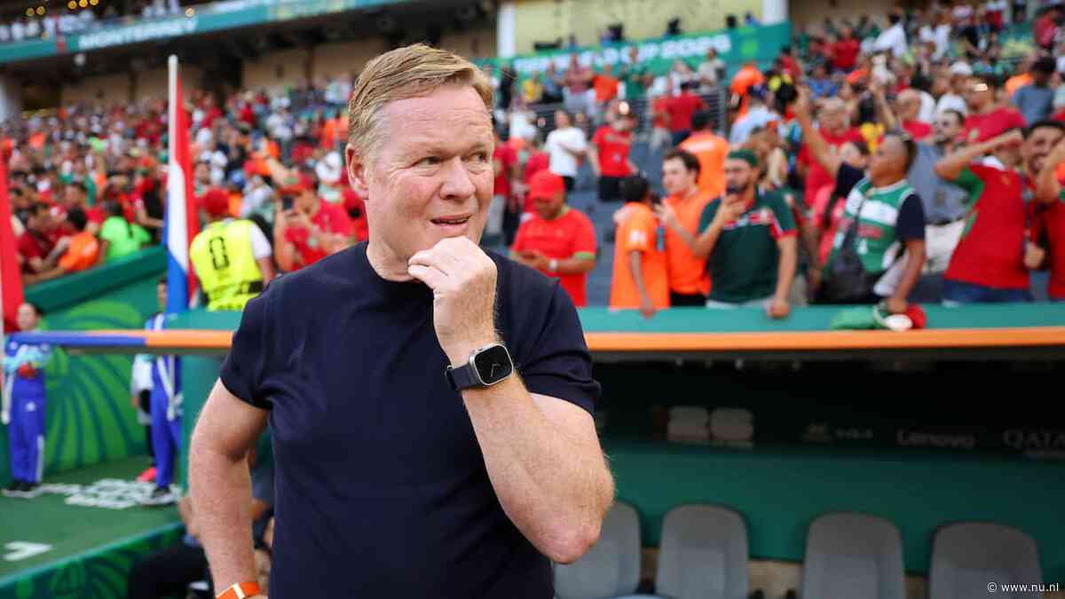 Bondscoach Ronald Koeman vertrekt bij Oranje na teleurstellend WK voetbal