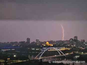 Edmonton could see more thunder and lightning storms this summer