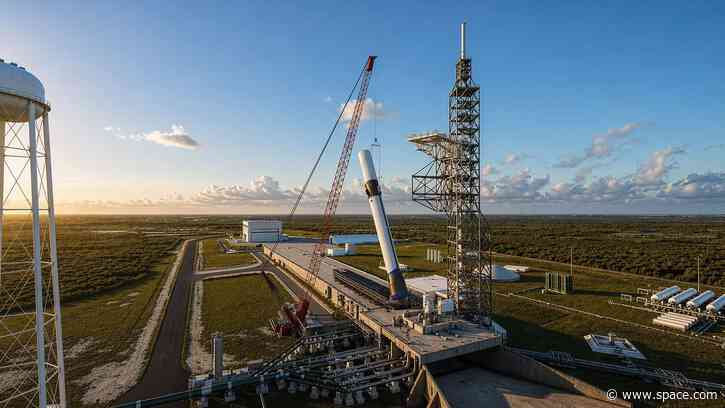 Blue Origin starts rebuilding launch pad damaged by New Glenn rocket explosion — and it will look very different when it's done