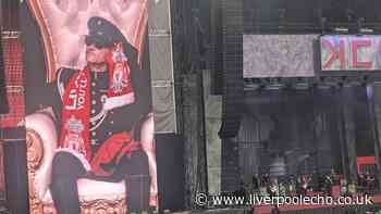 Anfield erupts as My Chemical Romance performer wears LFC shirt during show