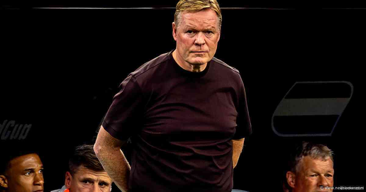 Ronald Koeman houdt eer aan zichzelf en stapt op als bondscoach van Oranje