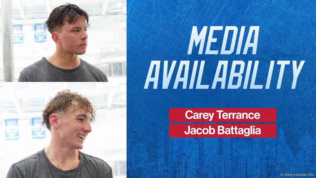 NYR Development Camp: Carey Terrance & Jacob Battaglia | June 30, 2026