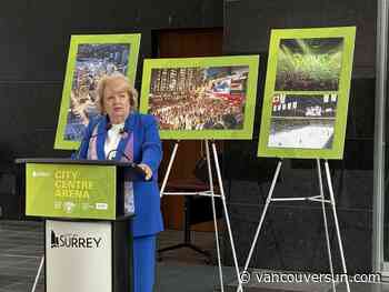 New 10,000-seat arena, Vancouver Giants poised to come to Surrey in 2030