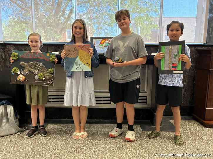 Turtles take centre stage in Cornwall youth art competition