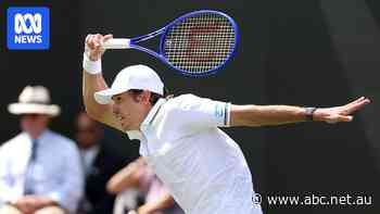 De Minaur one of only two Aussie men through to Wimbledon second round