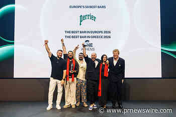 LINE DI ATENE NO.1 NELLA CLASSIFICA INAUGURALE DI EUROPE'S 50 BEST BARS 2026