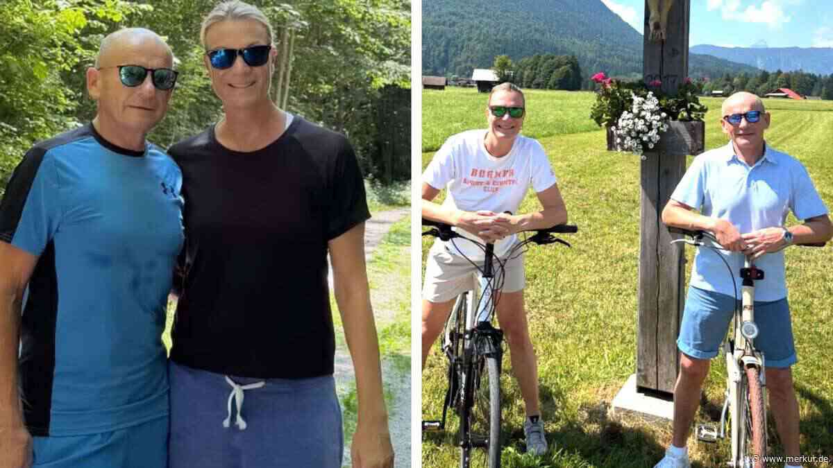Maria Höfl-Riesch sportelt gemeinsam mit Freund Johann Schrempf