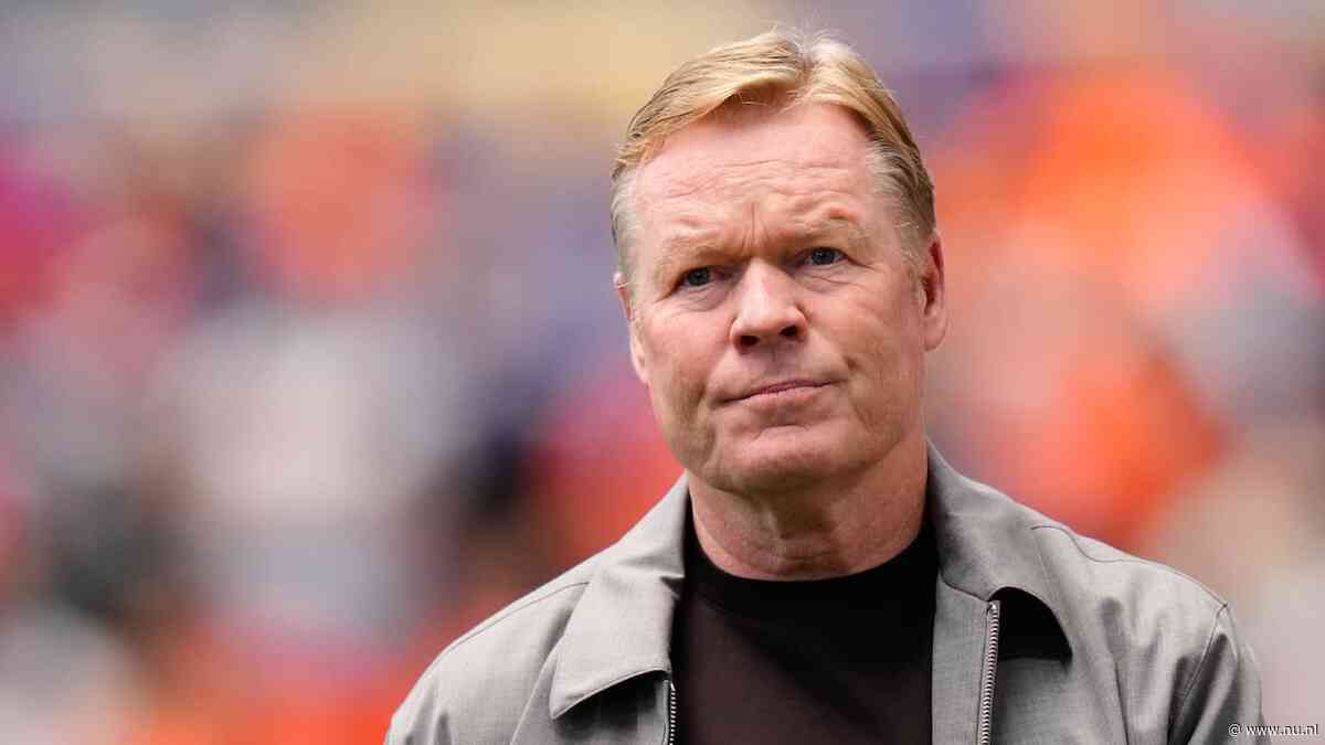 Koeman hint op einde carrière na vertrek bij Oranje: 'Gezondheid is onbetaalbaar'