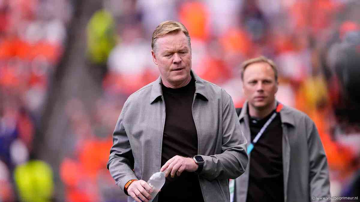 KNVB over vertrek Koeman: 'Een van de scenario's waar we rekening mee hielden'