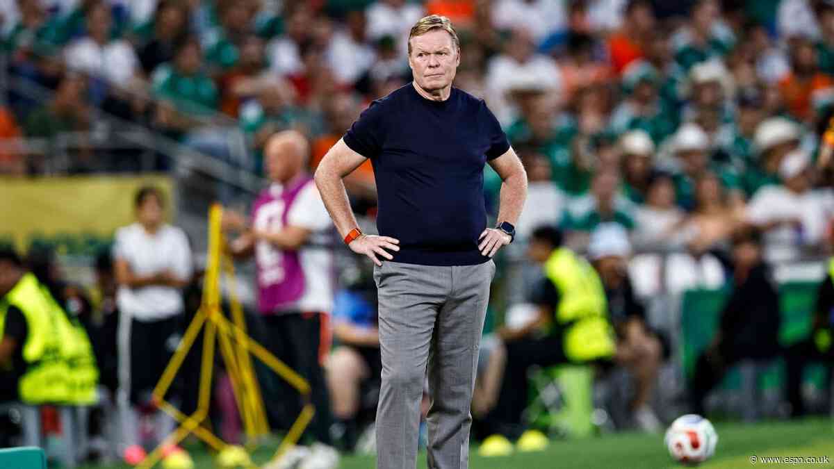 Koeman quits as Netherlands boss after WC exit