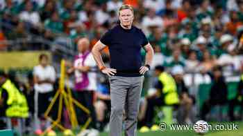 Koeman quits as Netherlands boss after WC exit