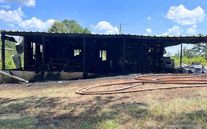 Attala County Home Destroyed in Fire Tuesday Afternoon