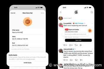 Threads adds live chat co-hosts